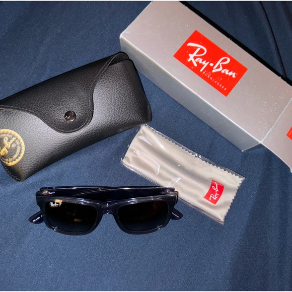 Ray-Ban Justin Classic Unisex Navy Blue - Picture 2 of 5